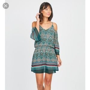 Octavia cold shoulder dress